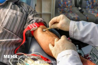 اجرای طرح سراسری اهدای خون جامعه ورزش در روز 31 شهریور