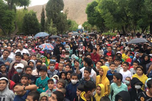 آغاز لیگ پیاده روی ایرانی ها از پایتخت گل کشور و مشارکت ۷ استان