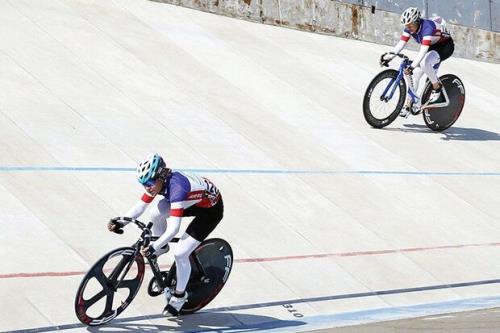 دختر رکابزن ایران مدال برنز گرفت