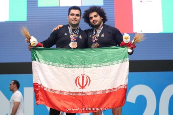۳ نقره و ۳ برنز وزنه برداران ایران در بازی های کشورهای اسلامی