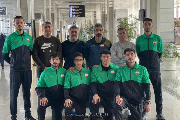 تیم سپک تاکرا زیر ۲۳ سال ایران عازم مسابقات جام جهانی شد