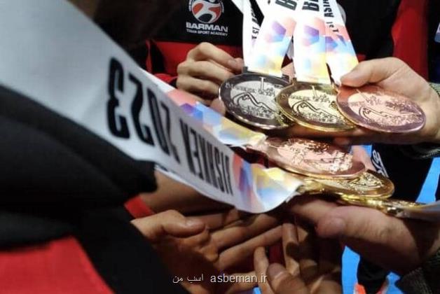 جایگاه دومی تیم کشتی آزاد ناشنوایان ایران در قهرمانی آسیا