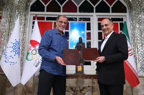 کمیته ملی المپیک وانجمن آثار و مفاخر فرهنگی تفاهمنامه امضا کردند