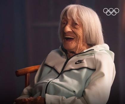 پیرترین قهرمان المپیک ۱۰۳ ساله شد به علاوه عکس