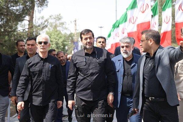 تجدید میثاق جامعه ورزش با شهدای انقلاب و شهدای حملات رژیم صهیونیستی