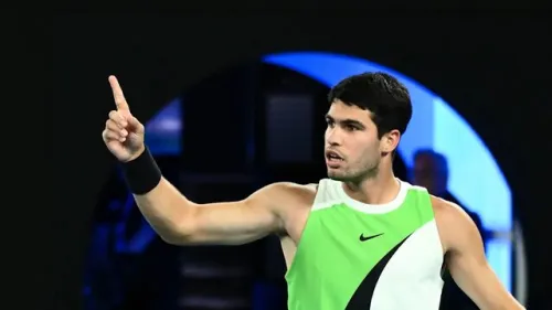 کارلوس آلکاراس قهرمان گرنداسلم استرالیا شد