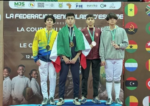 قهرمانی شمشیرباز نوجوان ایران در جام جهانی سنگال