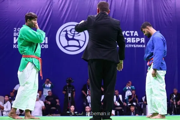 اولین مدال کاروان ایران را آذرنگ به دست آورد