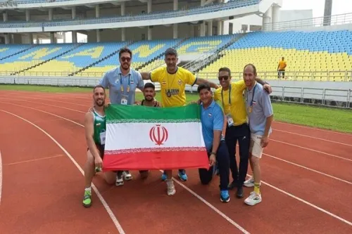 دو طلای پرارزش برای ایران در دوومیدانی ناشنوایان آسیا