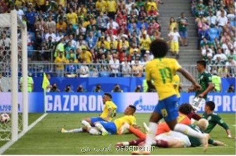 برزیل اسیر شگفتی سازی نشد نیمار یك تنه سلسائو را بالا برد