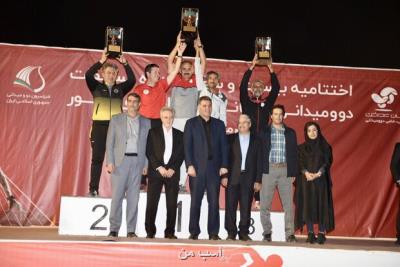 قهرمان لیگ دوومیدانی باشگاه های كشور مشخص شد