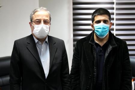 دیدار دبیر و ابطحی در صندوق پشتیبانی از قهرمانان