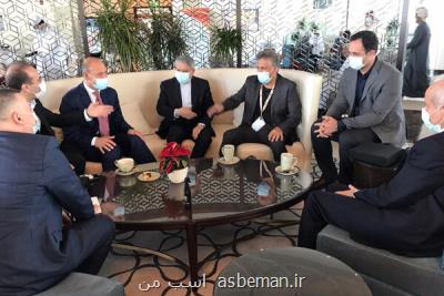 دیدار رئیس كمیته ملی المپیك با مسئولان ورزشی عراق در عمان